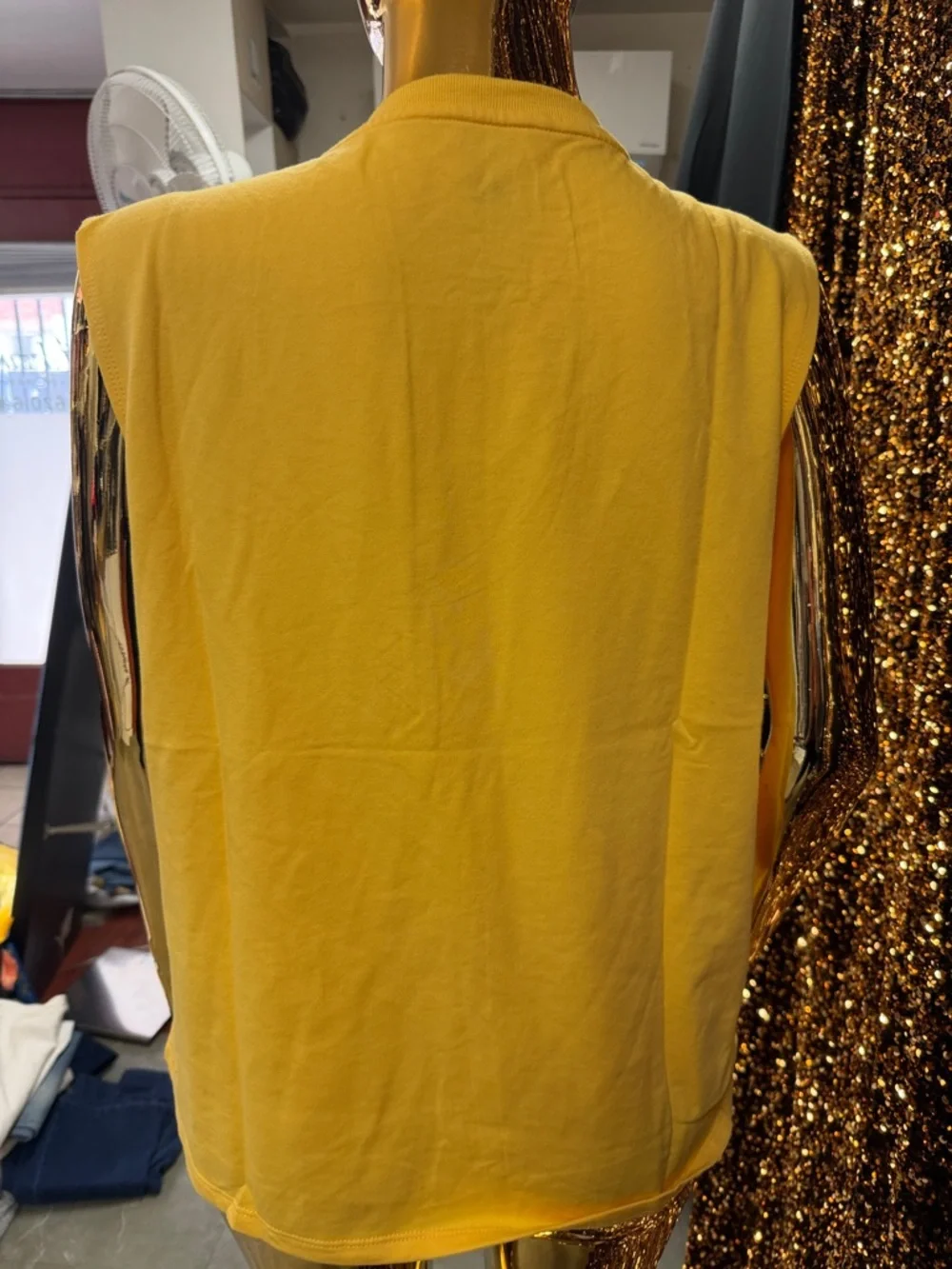 Disney sleeveless yellow